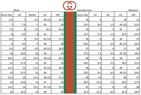 gucci chart|gucci shoes true to size.